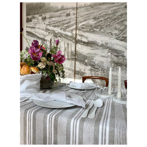 Aria Linen Tablecloth - PURE LINEN