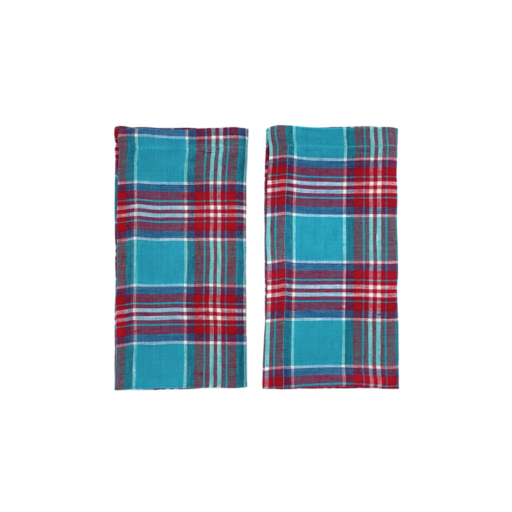 Edition Linen Napkins, TURQUOISE - SET OF TWO