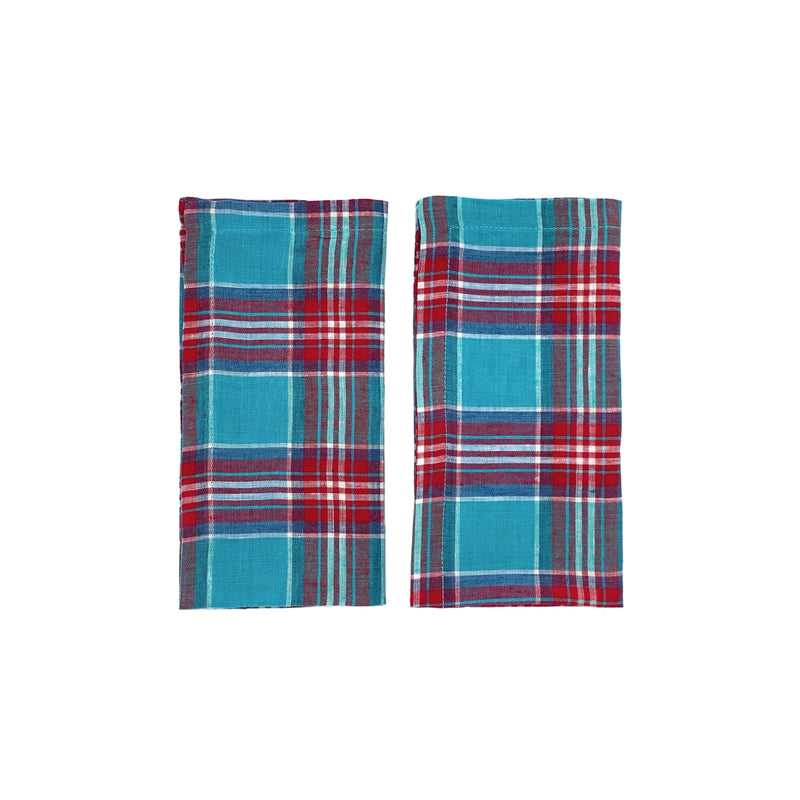Edition Linen Napkins, TURQUOISE - SET OF TWO