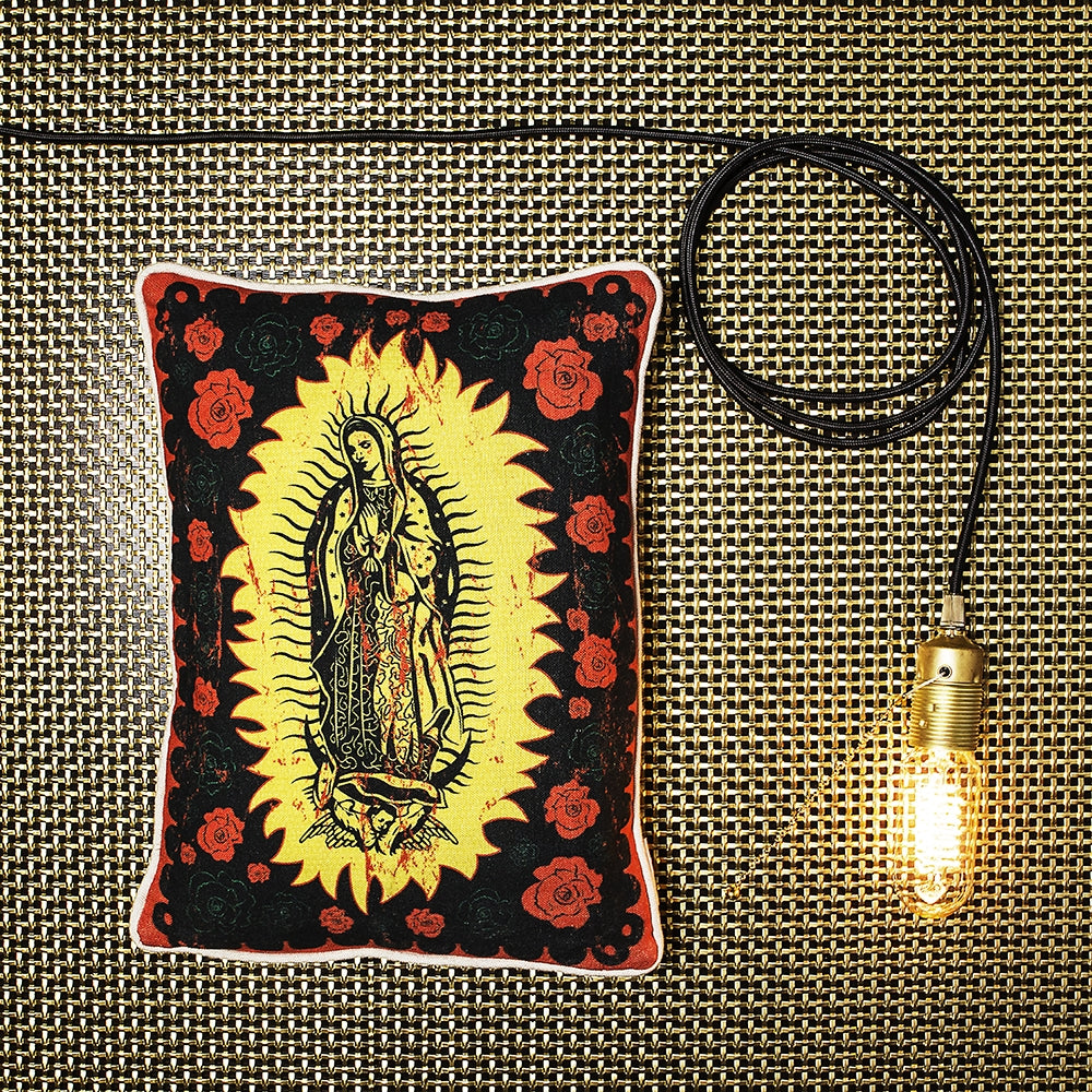 VIRGEN DE GUADALUPE PILLOW