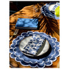 Teti Scalloped Linen Placemats - SET OF TWO