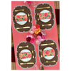 Era Scalloped Linen Placemats , TABACO - SET OF TWO