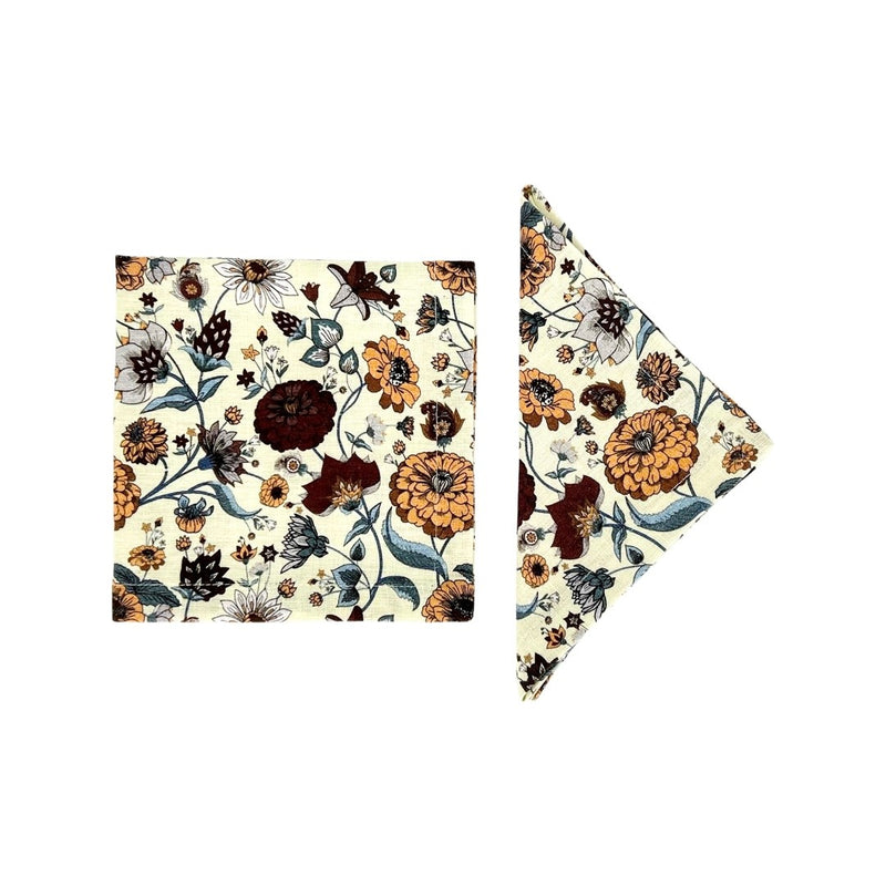 Talia Linen Napkins - SET OF TWO