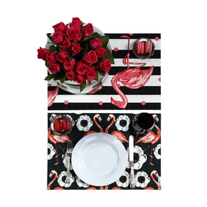 FLAMINGOS PLACEMATS