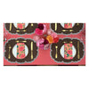 Era Scalloped Linen Placemats , TABACO - SET OF TWO