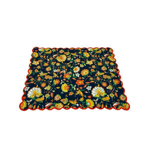 Autumn Scalloped Placemats - SET OF TWO
