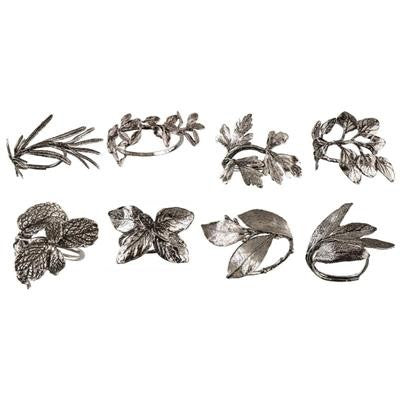 HERBS NAPKIN RINGS