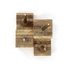 Wood Candle Holders - SET OF FOUR