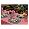 Era Scalloped Linen Placemats , TABACO - SET OF TWO