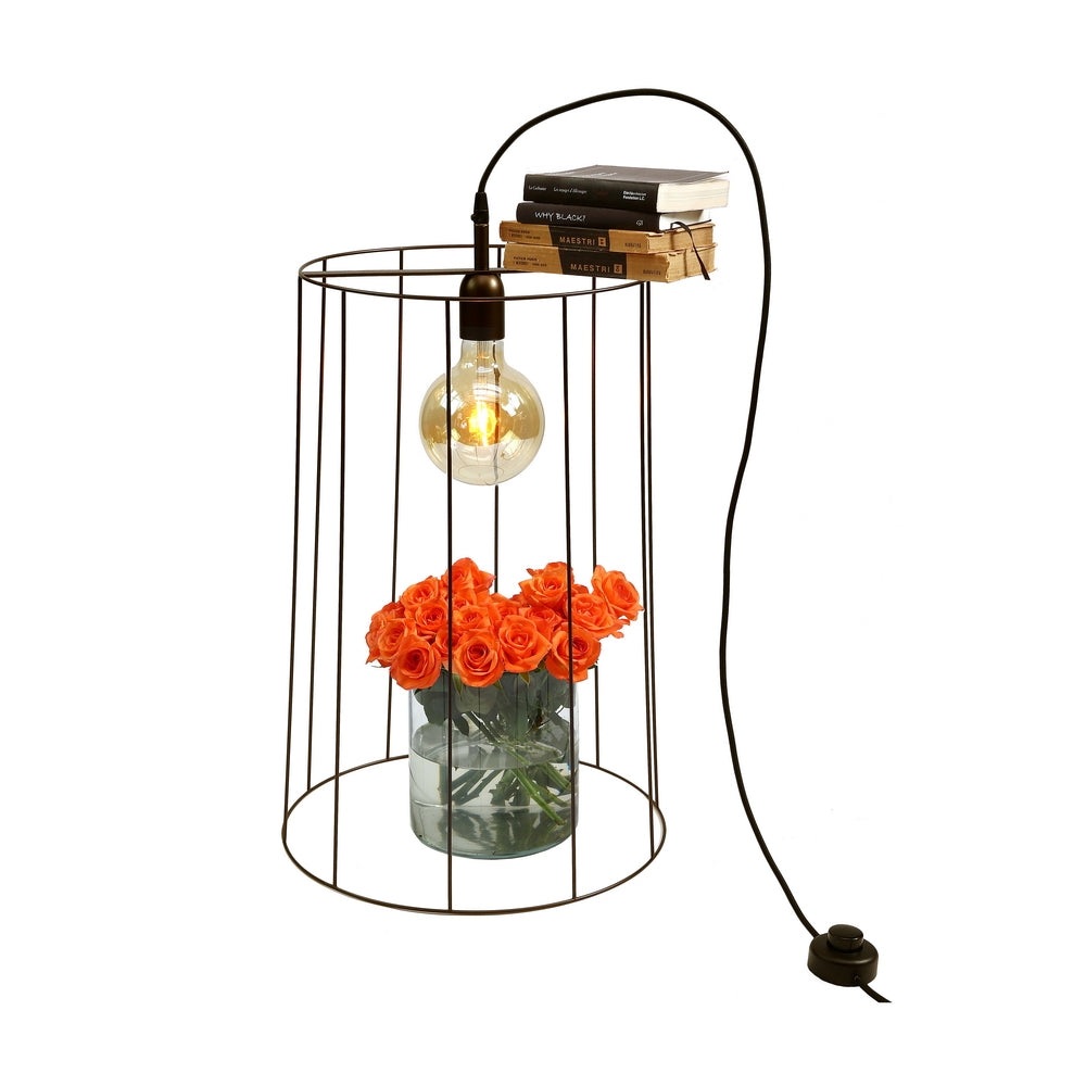 DRUM FLOOR LAMP