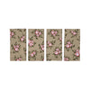 Flora Organic Cotton Napkins, DESERT ROSE - SET OF FOUR