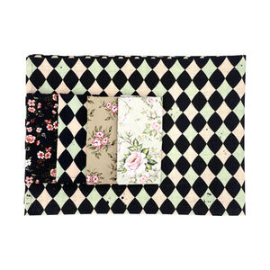 Burlesque Linen Tablecloth - VINTAGE ALLURE