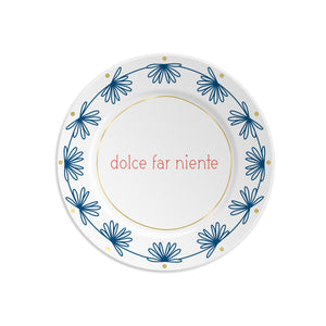 Dolce Far Niente Plate - PORCELAIN