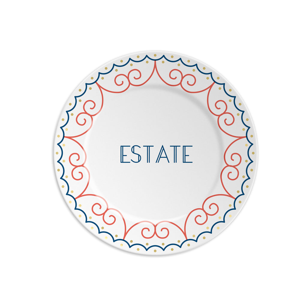 Estate Plate - PORCELAIN