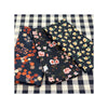 Flora Organic Cotton Napkins, PRIMROSE - SET OF FOUR