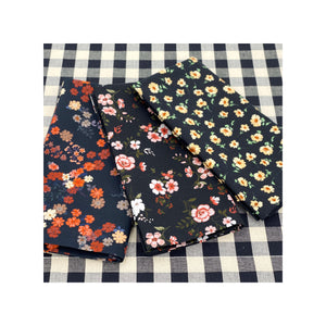 Flora Organic Cotton Napkins, PRIMROSE - SET OF FOUR