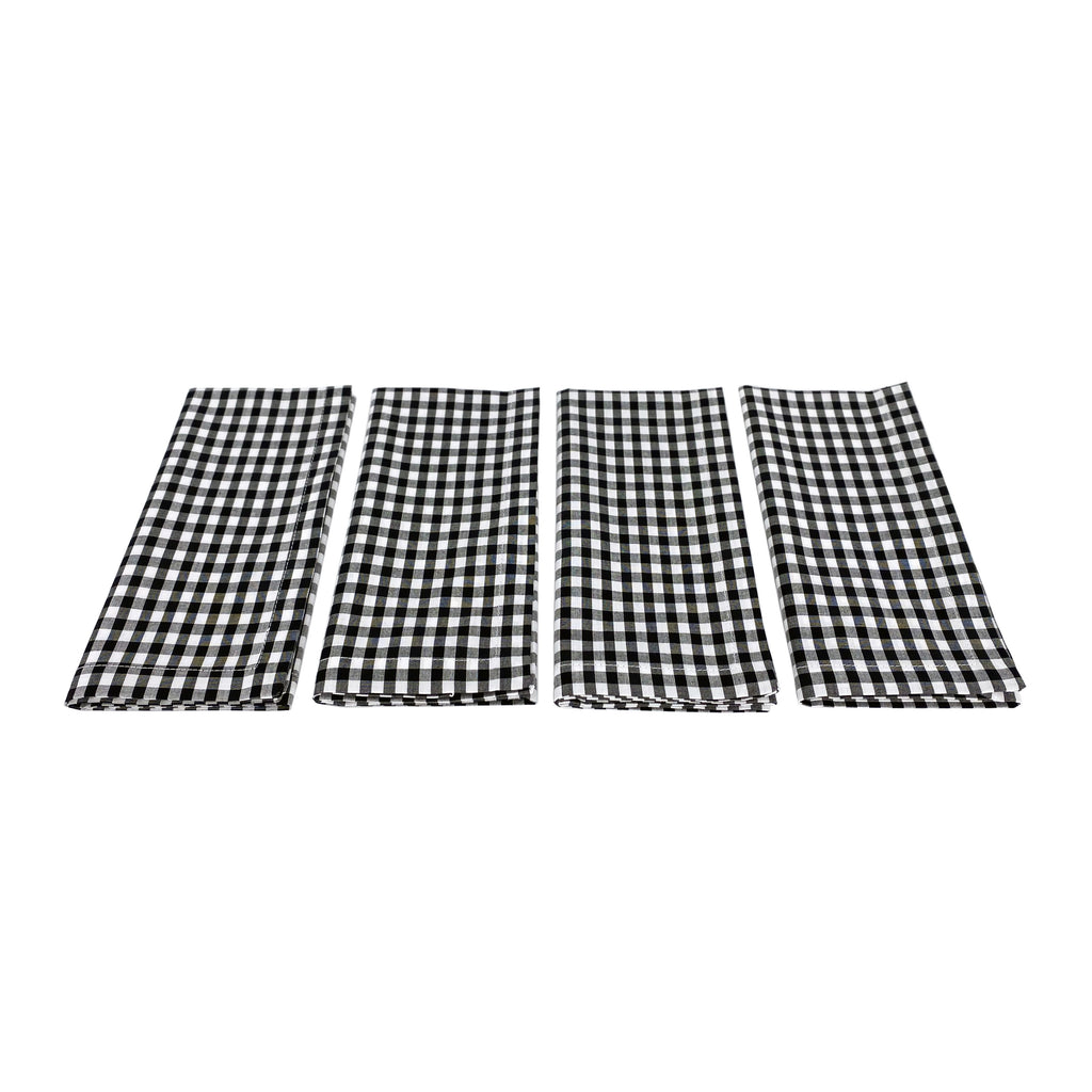 Vichy Cotton Napkins - SET OF FOUR