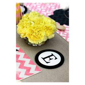 Letters Coasters - PLEXIGLASS