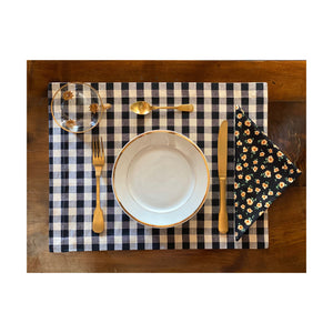 Flora Organic Cotton Napkins, PRIMROSE - SET OF FOUR