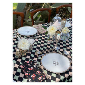 Flora Organic Cotton Napkins, DESERT ROSE - SET OF FOUR