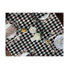 Burlesque Linen Tablecloth - VINTAGE ALLURE