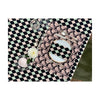 Burlesque Linen Tablecloth - VINTAGE ALLURE