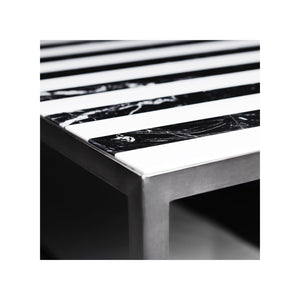 Duet Coffee Table - MARBLE AND STEEL