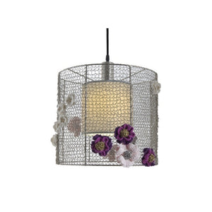 Bloom Pendant Lamp - LIGHT, CASHMERE, CRYSTALS