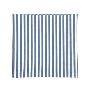 Party Tablecloth, BLUE STRIPES - ITALIAN COTTON