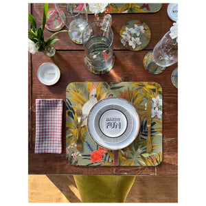Parrots Placemats - SET OF TWO