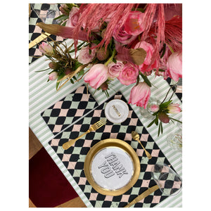 Burlesque Linen Placemats - SET OF TWO