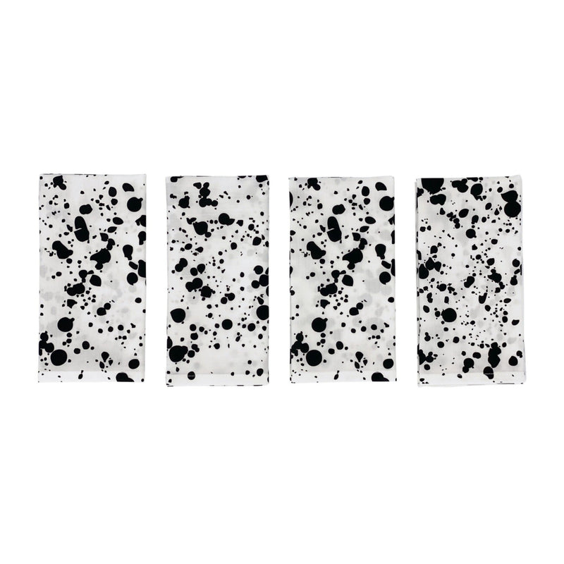 Splatters Organic Cotton Napkins - SET OF FOUR