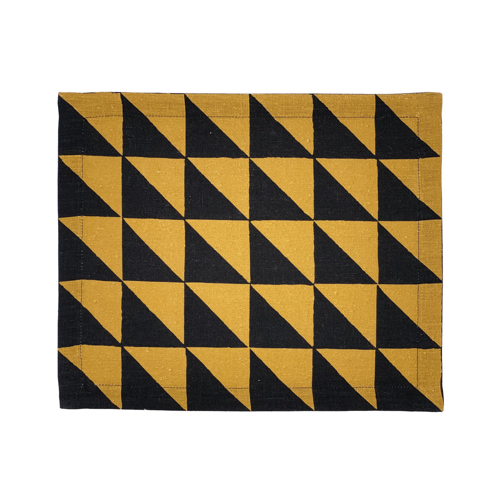 Tiles Linen Placemats - SET OF TWO