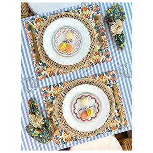 Handwoven Salome Placemats - SET OF TWO