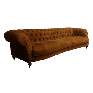 Chester Luxe Sofa - TUFTED LEATHER SOFA