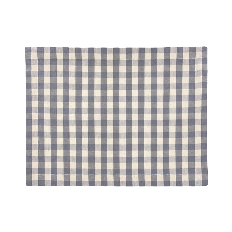 Picnic Placemats , CHECK CLOUD - SET OF FOUR
