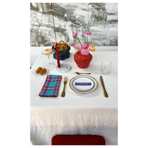 Edition Linen Napkins, TURQUOISE - SET OF TWO