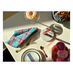 Edition Linen Napkins, TURQUOISE - SET OF TWO