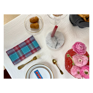 Edition Linen Napkins, TURQUOISE - SET OF TWO