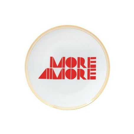 More Amore Plate - PORCELAIN