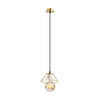 Leda Pendant Lamp - LIGHT AND BRASS