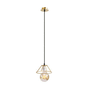 Leda Pendant Lamp - LIGHT AND BRASS