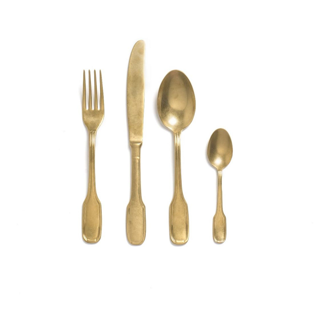 Table Set 24 Pieces - STAINLESS STEEL