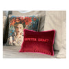 Repetita Iuvant Pillow - EMBROIDERED VELVET